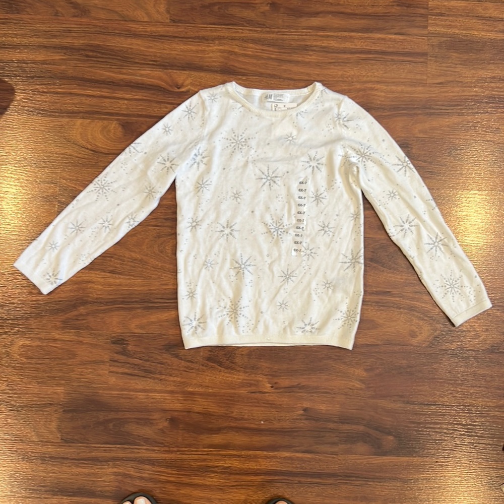 H&M Snowflake sweater